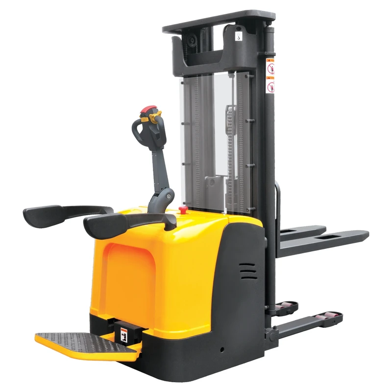Elektryczny wózek podnośnikowy z platformą dla operatora (EVV10-P/EVV12-P/EVV15-P) 1000–1500 kg, 1600–5600 mm
