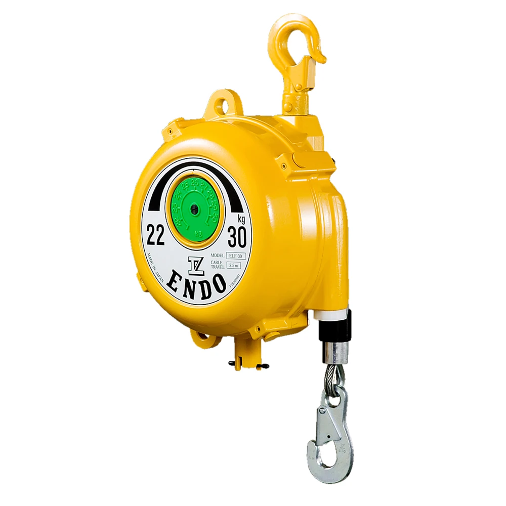ENDO balanser sprężynowy o długim skoku (ELF-30) 22–30 kg