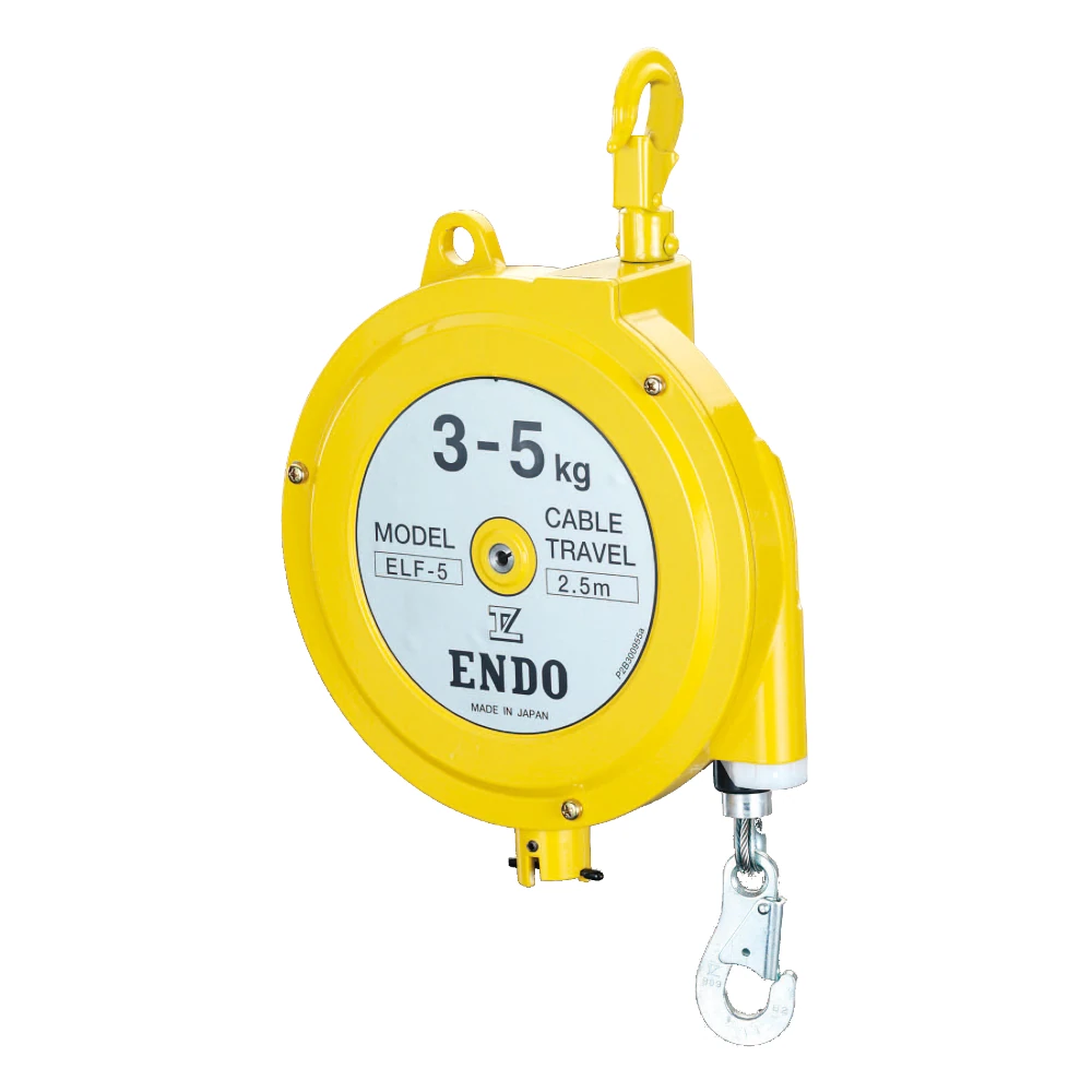 ENDO balanser sprężynowy o długim skoku (ELF-5) 3–5 kg