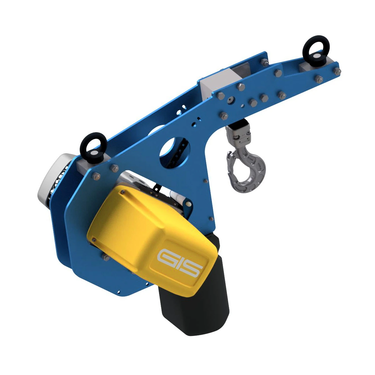 Niskoprofilowe elektryczne wciągniki łańcuchowe GIS GPK 250–4000 kg