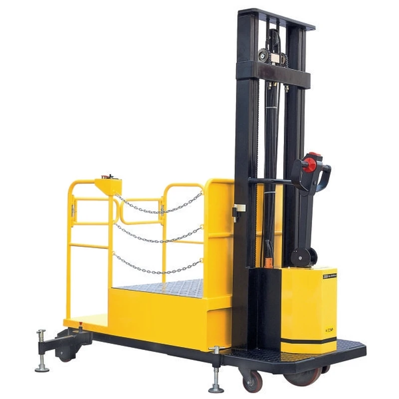 Elektryczny wózek kompletacyjny (EKV400) 400 kg, 3500–4500 mm