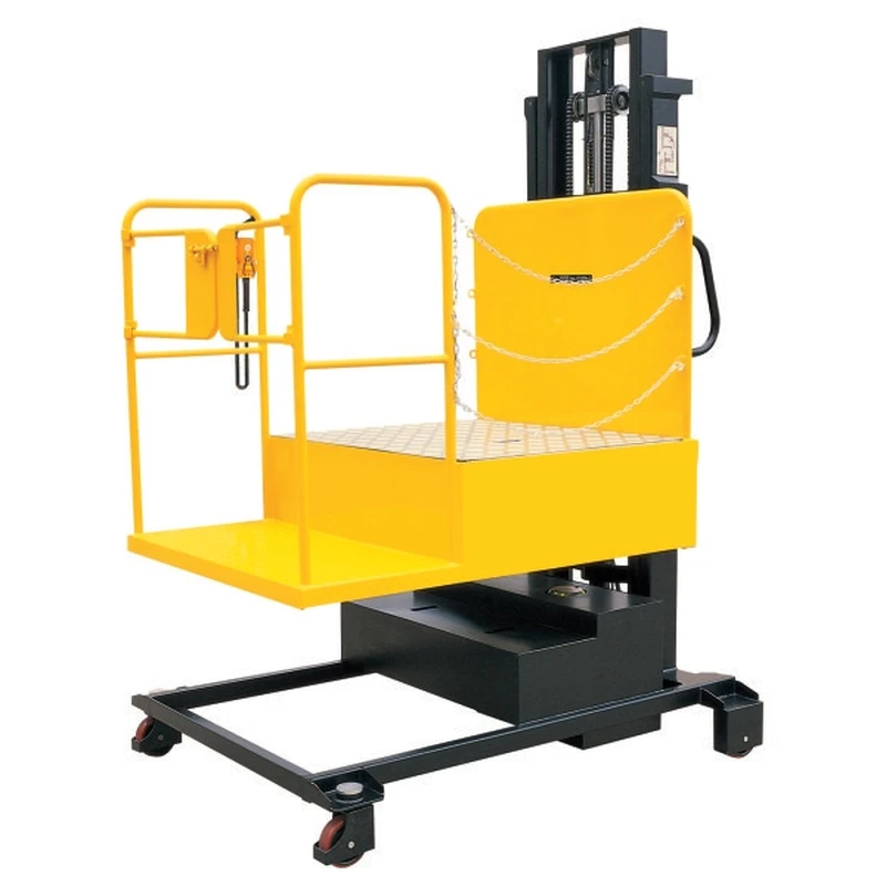 Półelektryczny wózek do kompletacji zamówień (PEKV400) 400 kg, 3500–4500 mm