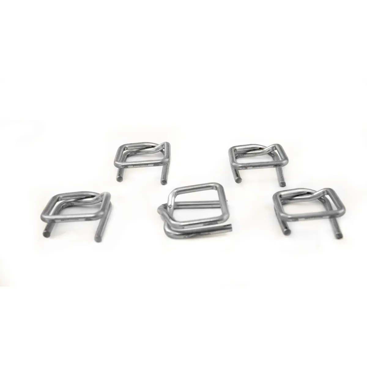 Ocynkowane zapinki do taśmy poliestrowej (BUCKLES-13G) 13 mm