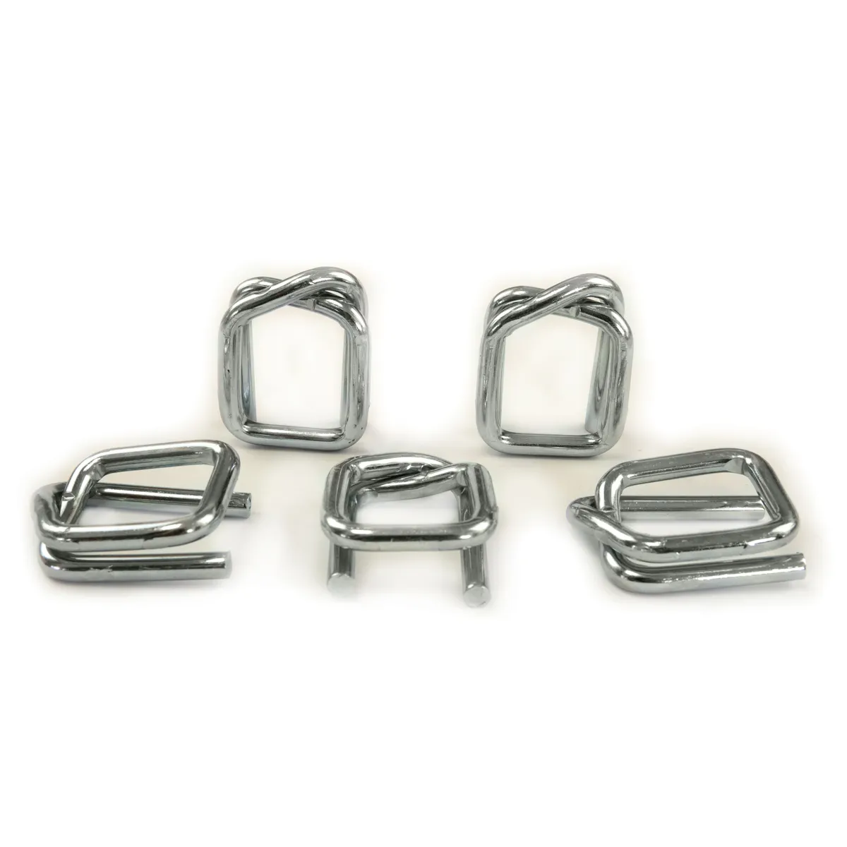Ocynkowane zapinki do taśmy poliestrowej (BUCKLES-25G) 25 mm