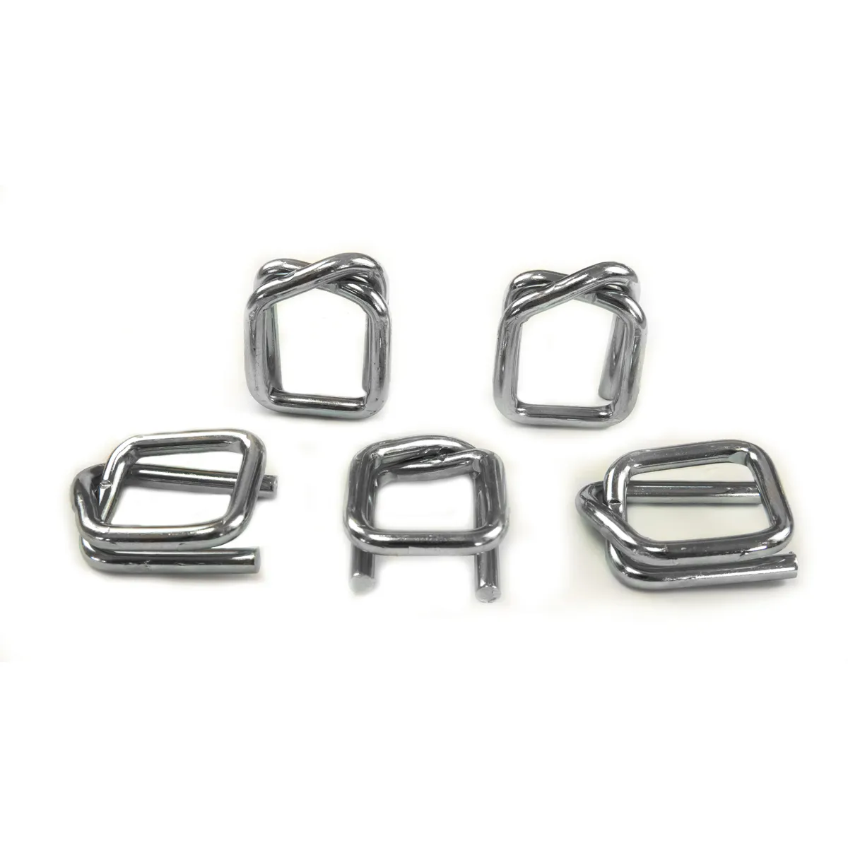 Ocynkowane zapinki do taśmy poliestrowej (BUCKLES-32G) 32 mm