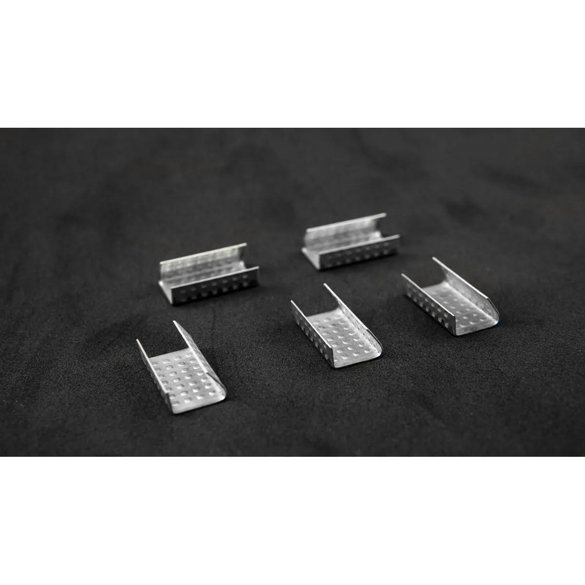 Stalowe zapinki do taśmy spinającej PP (BUCKLES-12PP) 12 mm