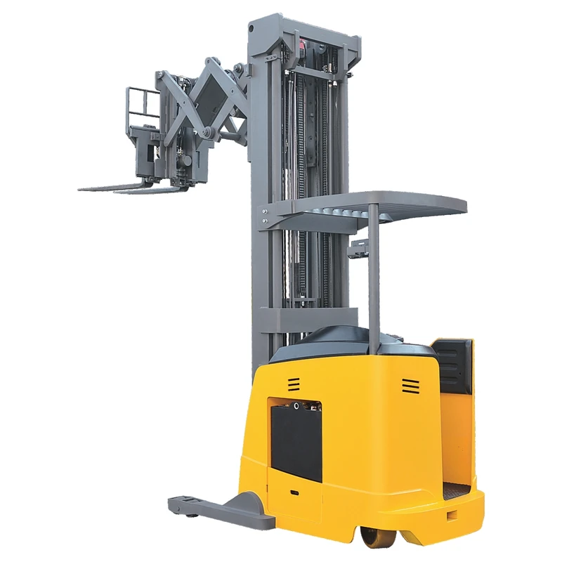 Elektryczny wózek wysokiego składowania (reach truck) z podwójnym mechanizmem nożycowym (REV20DDS), 2000 kg