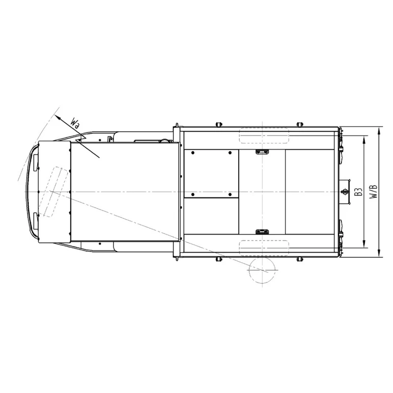 Magazynowy wózek platformowy VEV10/VEV15 1000–1500 kg