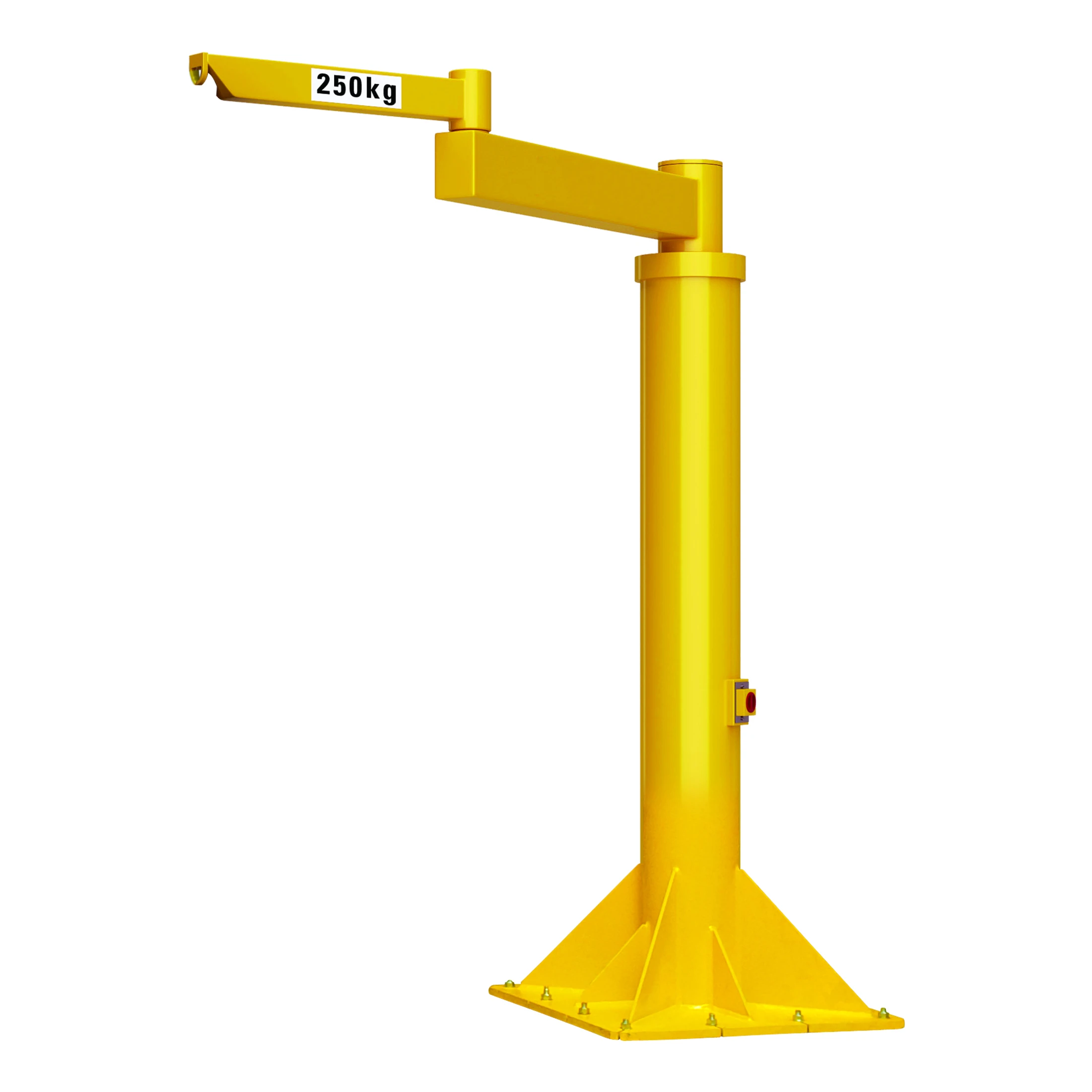Przegubowy żuraw słupowy samonośny (ZSD-S), 50–1000 kg, 2–5 m